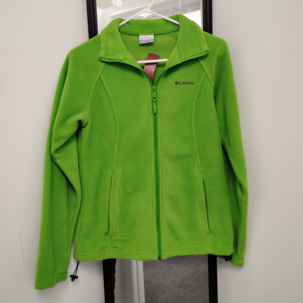 Columbia Green Fleece Jacket